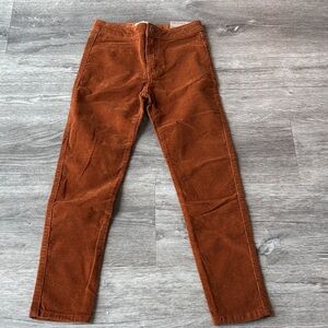 Zara Burnt Orange Skinny Pants